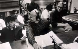 Assisting Bob Woods on a Cincinnati Pops session, Erich Kunzel conducting with engineer Jack Renner circa 1988